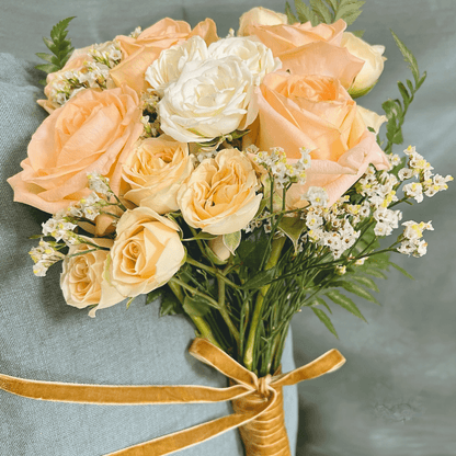 Mini Rosas & Rosas Damasco Novia